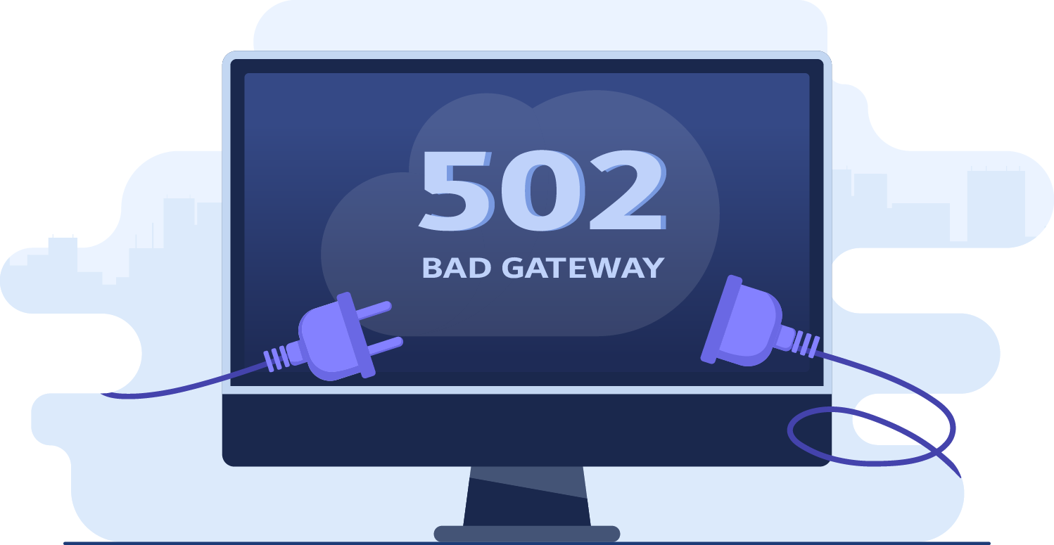 Bad Gateway-502-message